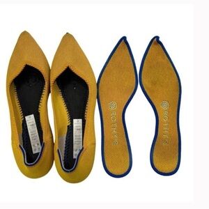 Rothy’s The Point Retired Rare Merigold Yellow Size 8.5